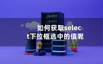 如何获取select下拉框选中的值呢