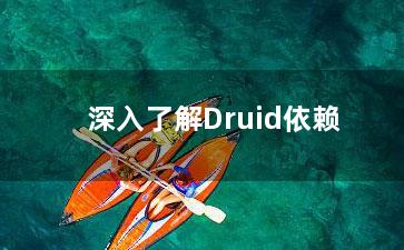 深入了解Druid依赖