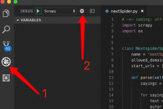 vscode 断点调试scrapy的设置